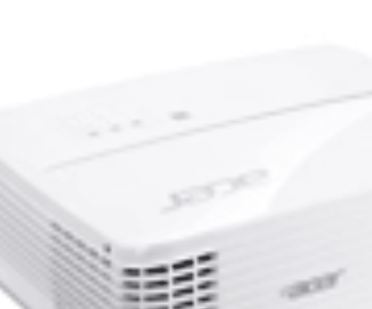 Proiector ACER H6830BD, DLP, 4K 3840*2160, resolution with TI XPR, 8.3 megapixel on screen, 4000 lumeni/ 3040 lumeni Ecomode, 16:9/ 4:3, 10.000:1, zoom 1.3x, dimensiune maxima imagine 300", distanta maxima de proiectie 7.5 m, boxa 10W, lampa 5.000 ore/ 20.000 ore EcoPro, 29-30 dB, 2.88 kg, 2* HDMI