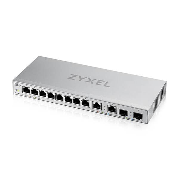 Switch ZyXEL XGS1210 Desktop Gigabit Smart 10x RJ-45 2x SFP+ — miniatură