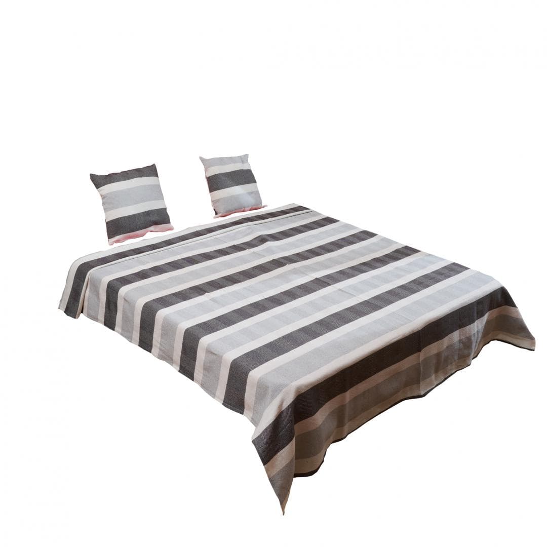SET CUVERTURA PAT SK 200X220CM ZIA GREY — miniatură