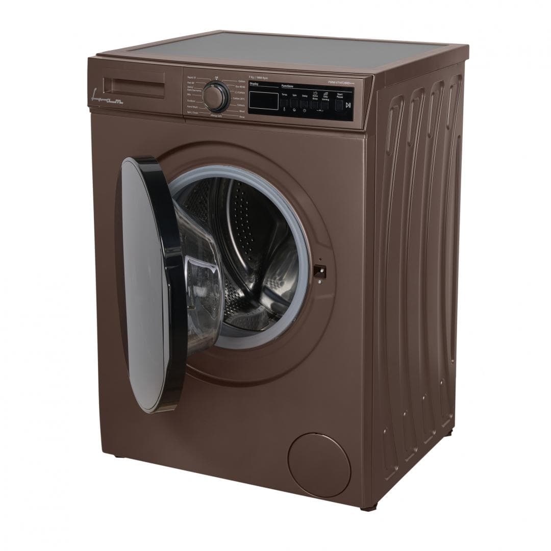 Masina de spalat rufe FRAM FWM-V714T2BRD+++, 7 kg, 1400 rpm, Clasa: D, Cafeniu pastelat — miniatură