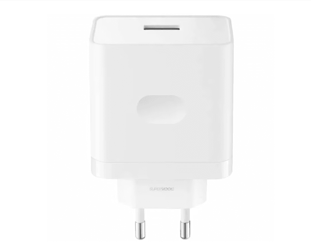 Incarcator Retea REALME SuperVooc 80W, 80W, 1 port, Alb — miniatură
