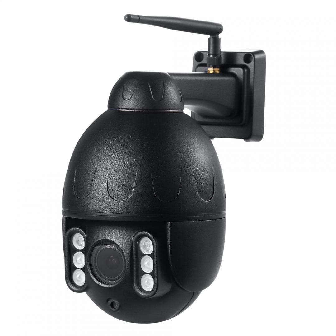 Camera supraveghere video PNI IP655B 5MP WiFi PTZ 5X Zoom optic H265, slot microSD, stand-alone, Night Vision 50m IP66 Alarma detectie miscare Comunicare audio bidirectionala, Senzor imagine: 1/2.8" SONY335 low lux CMOS, 5MP, Rezolutie: 2560x1920, 800x600, 640x480, lentila: 2.7-13.5mm 5X optical — miniatură
