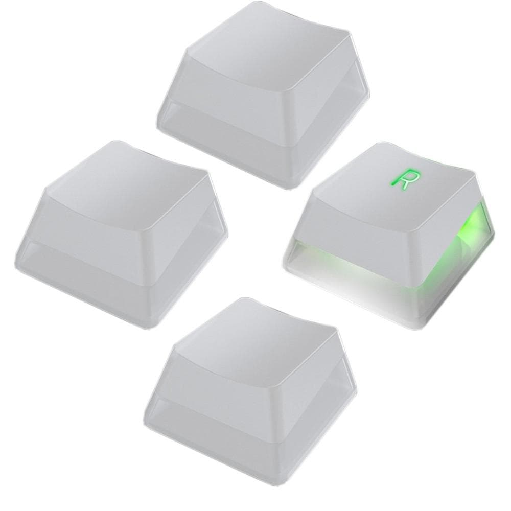 Razer Phantom Pudding Keycap Upgrade Set - White — miniatură