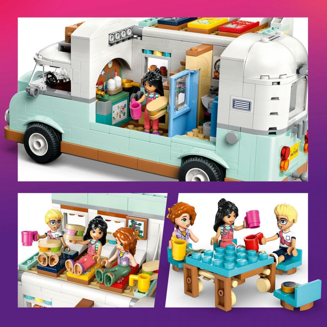 AVENTURA IN RULOTA CU PRIETENII, LEGO42663 — miniatură