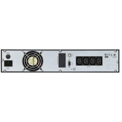 UPS APC Easy UPS SRV SRV2KRIRK, 2000W, LCD, USB, Rackmount 2U — miniatură