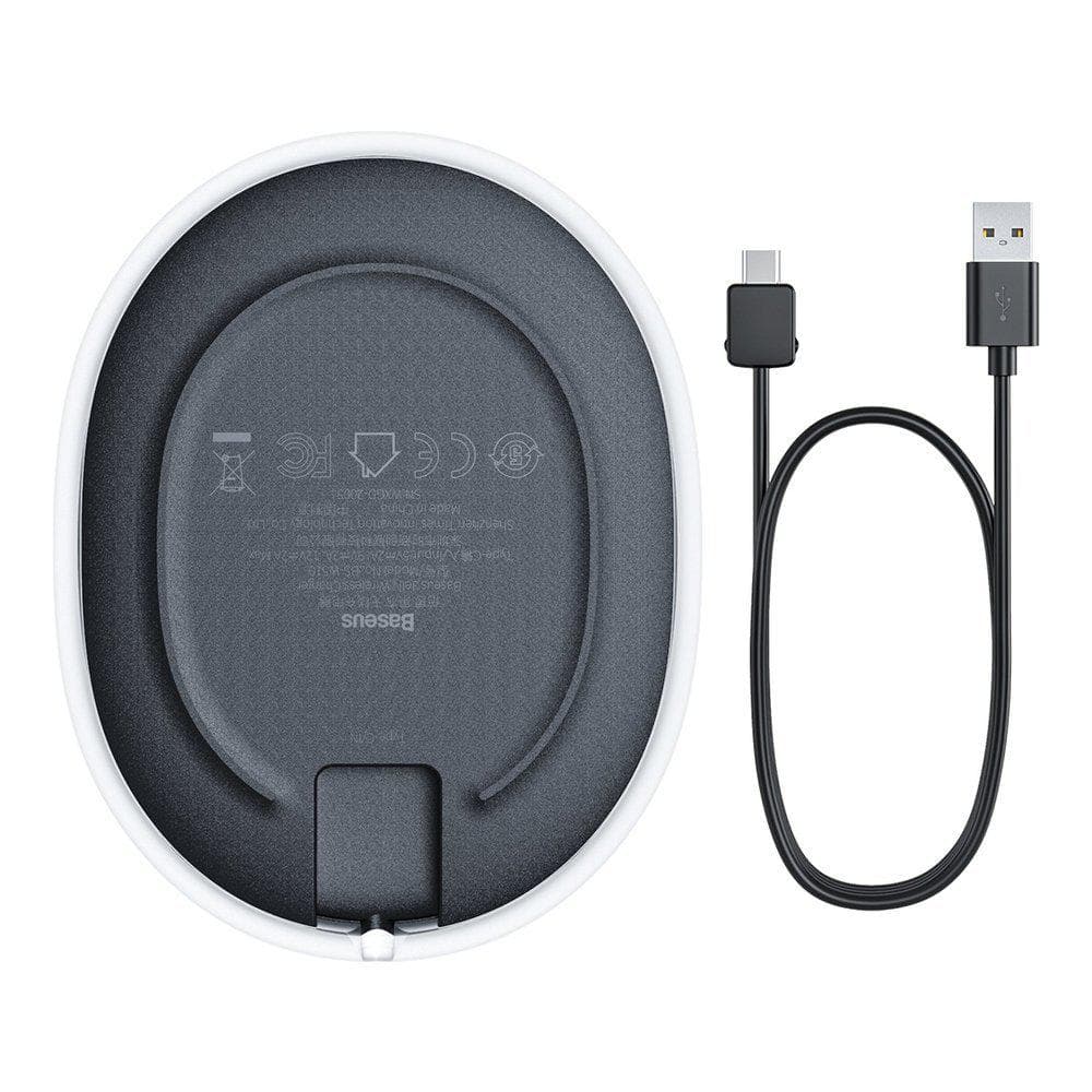 Incarcator Wireless Baseus Jelly Qi, 15 W, 1 port, Negru — miniatură