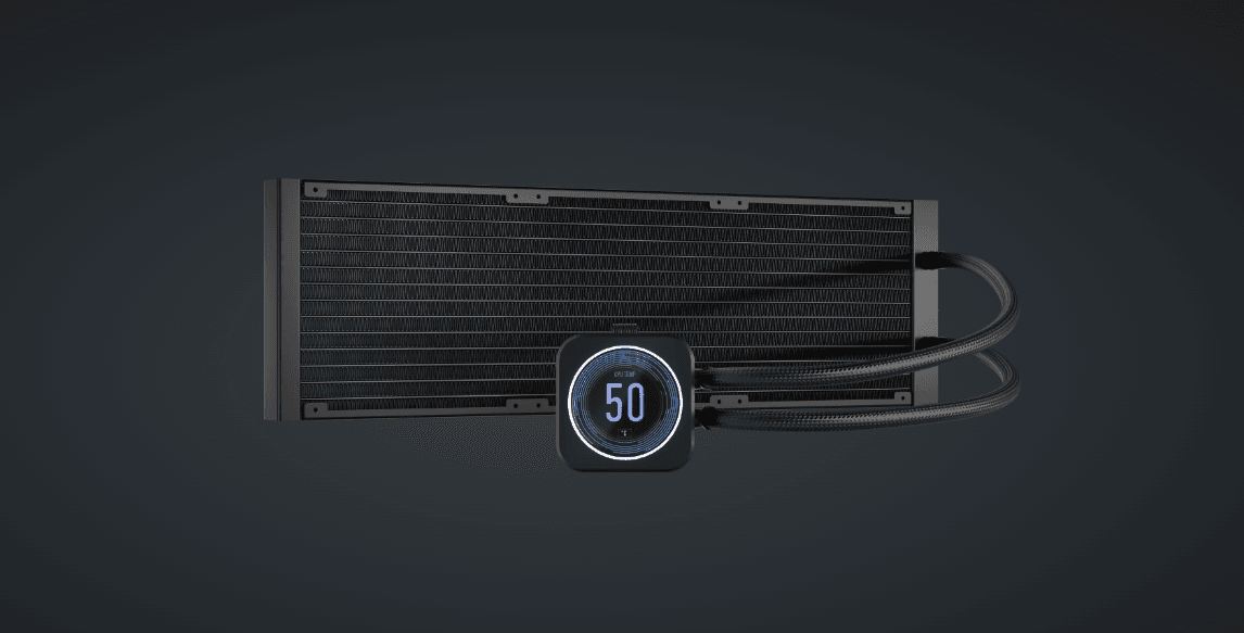 Cooler Procesor Corsair iCUE H170i ELITE LCD XT, Lichid, 14 cm, 3 ventilatoare, aRGB — miniatură