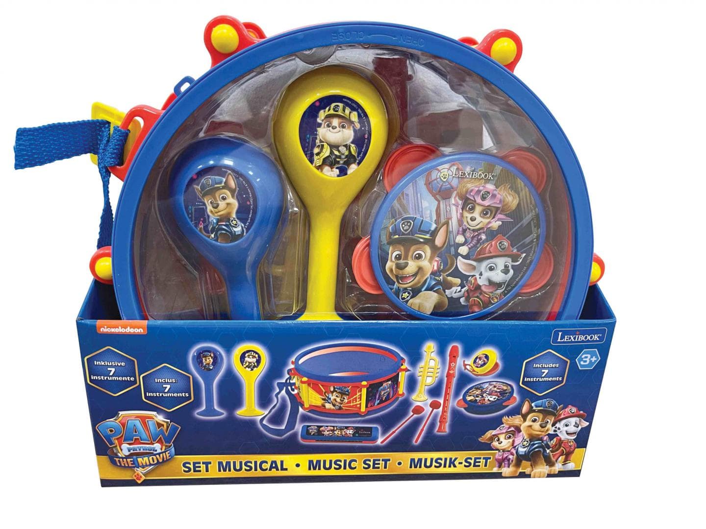 SET MUZICAL CU 7 PIESE, PAW PATROL — miniatură