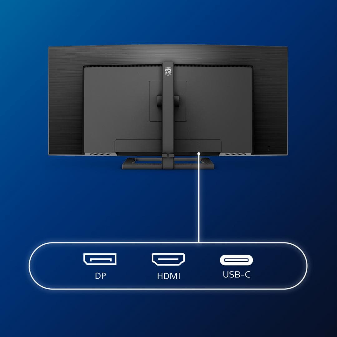 Monitor Consumer Philips 346E2CUAE/00, 34", 3440 x 1440 pixeli, Black — miniatură