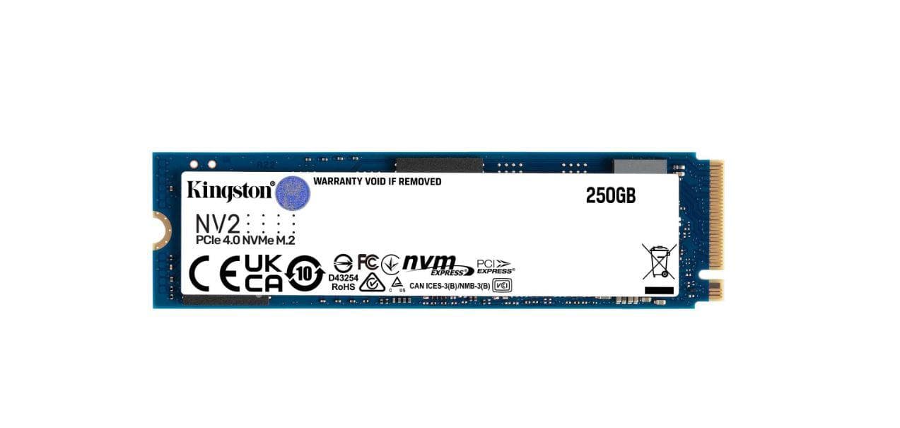 SSD intern Kingston NV2, 250 GB, PCI Express 3.0 x4, NVMe, M.2