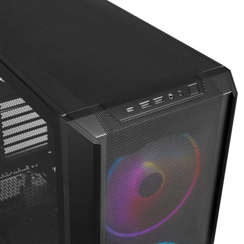 Carcasa Lian Li LANCOOL 216R-X, RGB, Mid Tower, Black — miniatură