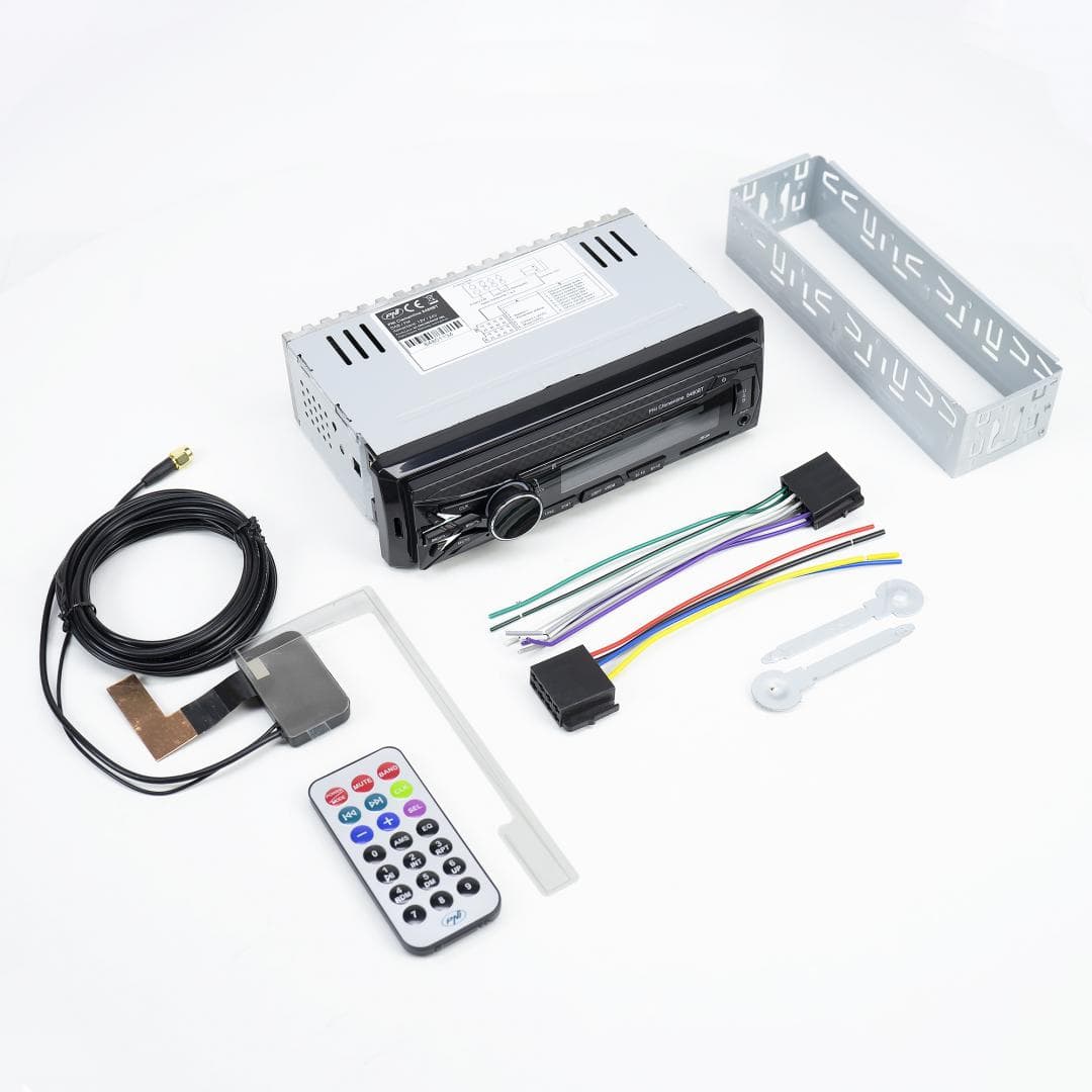 DAB si RDS radio MP3 player auto PNI Clementine 8480BT 4x45w, 12/24V, 1 DIN, cu SD, USB, AUX, RCA, Bluetooth si USB 1.5A pentru incarcare telefon, Radio: FM/DAB+, Radio FM: 87.5MHZ - 108.0MHZ, Radio DAB: 174.928MHZ - 239.200MHZ, Dimensiuni (L x H x A / Greutate): 187 X 115 X 55mm / 390 g, Redare — miniatură