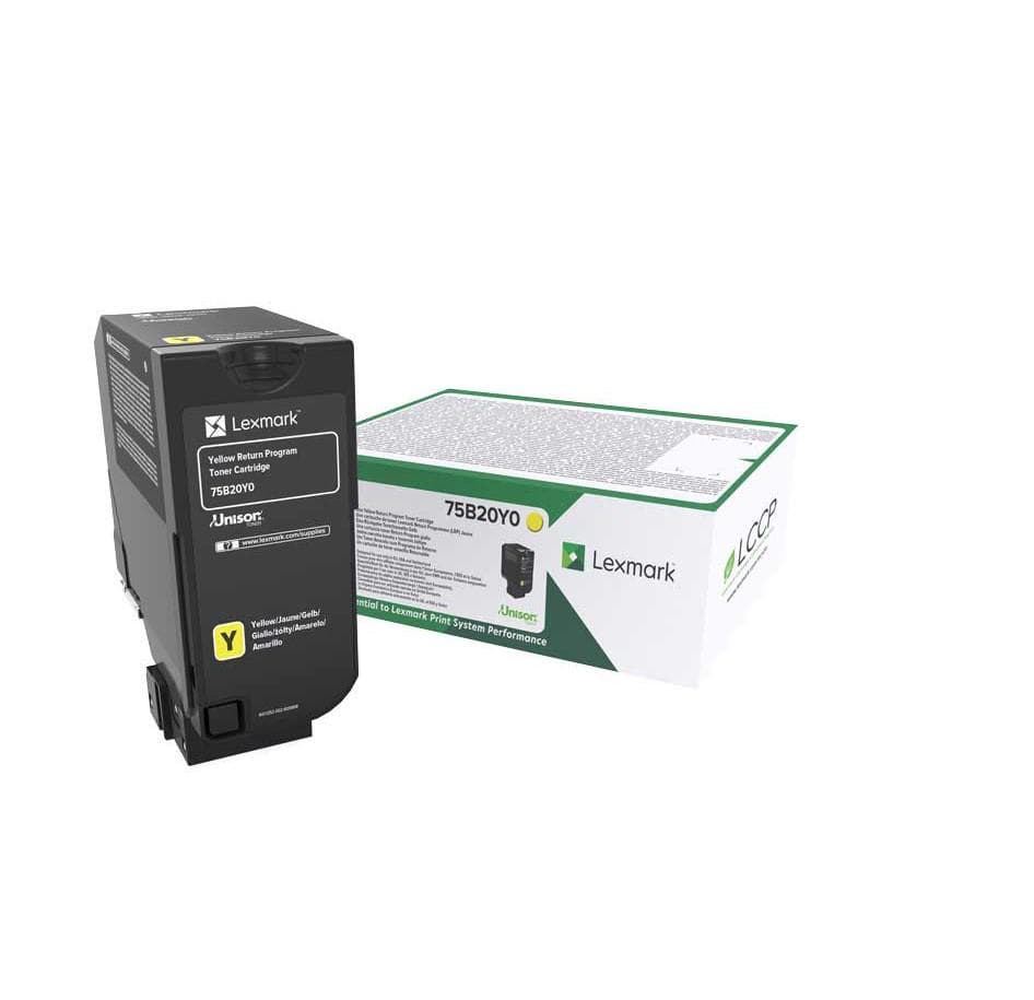 Toner Lexmark 75B20Y0, Yellow