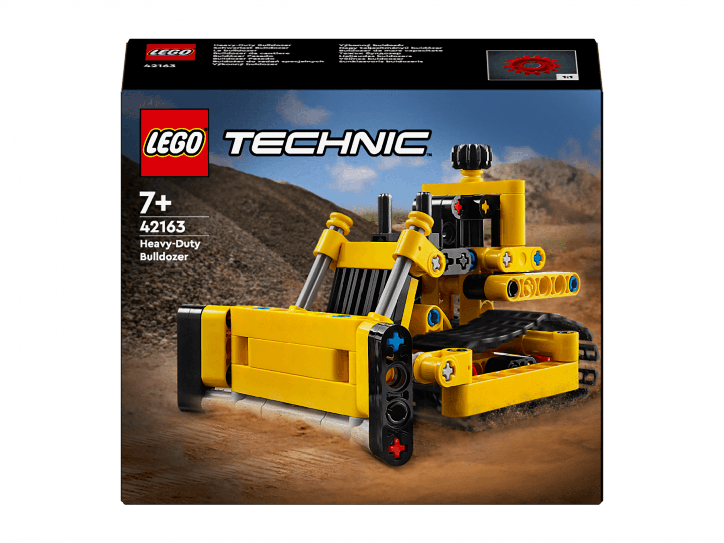 BULDOZER DE MARE CAPACITATE, LEGO 42163 — miniatură