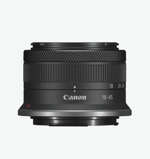 Camera foto Canon Eos R100 + Obiectiv RF-S 18-45mm F/4.5-6.3 IS STM kit, Senzor CMOS 22.3 x 14.9mm, 24.1 Megapixeli, Aspect Ratio: 3:2, Procesor:DIGIC 8, Montura RF, Compatibilitate: RF, RF-S, (EF si EF-S cu adaptor), Distanta focla: 1.6x, Dual Pixel CMOS AF System, One-Shot AF and Servo AF, Face+ — miniatură