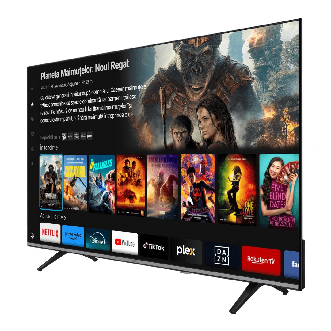 LED TV HORIZON SMART 55HL7560U/D, 55" D-LED, 4K Ultra HD, DVB-S2/T2/C, CME 400Hz, TiVo, Contrast 3000:1, 350 cd/m2, 1x CI+, 3x HDMI (v2.0), 2x USB(v2.0), 1x Optic, 1x AUX, 1x LAN(RJ45), USB Player (AVI,MKV, H.265/HEVC, JPEG), HDR10, Dolby Vision + Dolby Atmos, DTS HD, Hotel TV Mode (Passive), VESA — miniatură