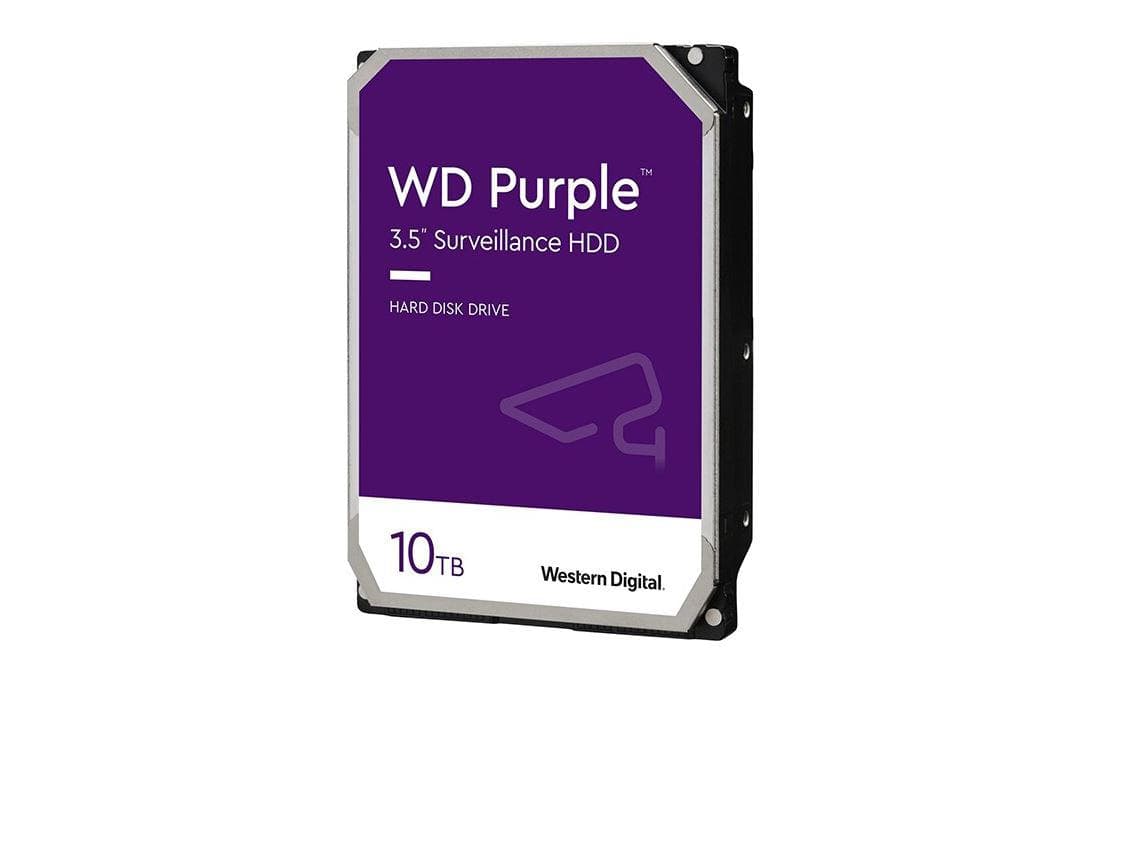 HDD Surveillance WD Purple, 10TB, 5400RPM, 256MB, SATA III — miniatură