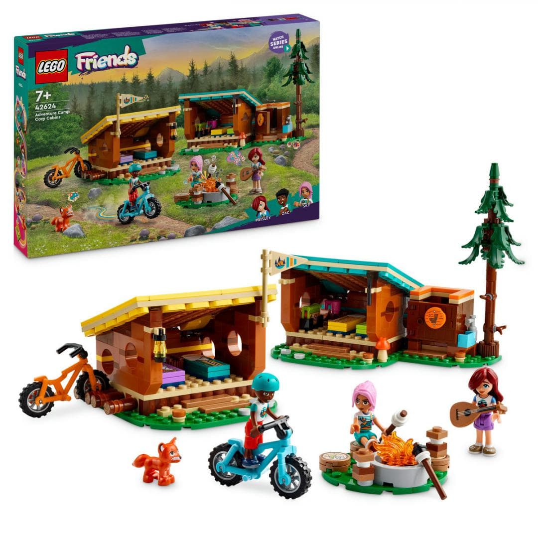 CABANE CONFORTABILE IN TABARA DE AVENTURI, LEGO 42624