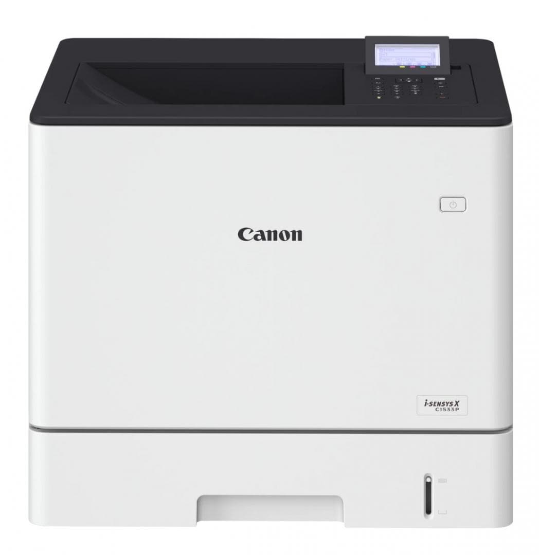 "Imprimanta laser color Canon i-SENSYS X C1533P II , dimensiune A4, Duplex,viteza max 33ppm, rezolutie 1200x1200dpi, procesor: 1.6gHZ X 2, memorie2Gb, Stocare: 32GB eMMC (disponibil 15GB), alimentare hartie standard:550 coli+100 manual feeder, max-2300 coli, limbaje de printare: UFRII, PCL 5e