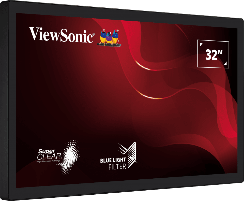 Monitor Consumer ViewSonic TD3207, 32", 1920 x 1080 pixeli, Touchscreen, Black — miniatură