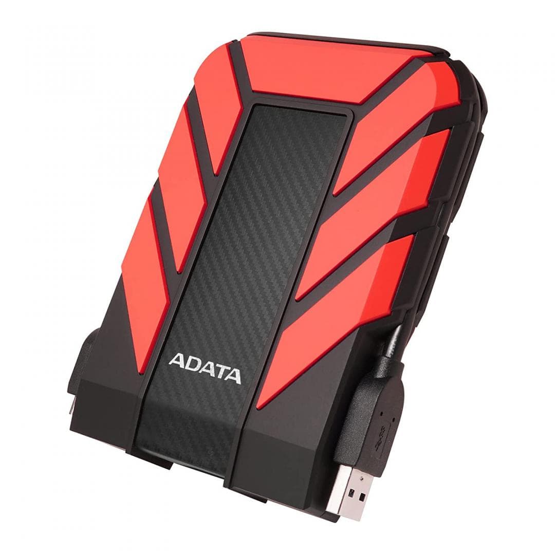 HDD Extern Adata, 2TB, HD710 Pro, 2.5", USB 3.1, Rezistent la socuri, Rosu