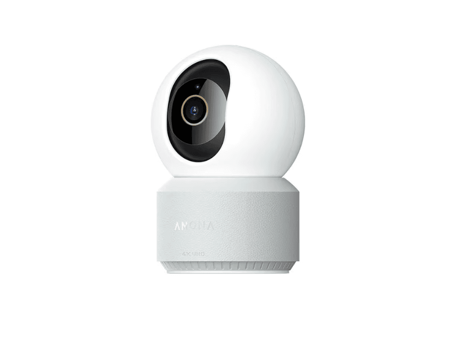 Camera de supraveghere interior ANONA PANO Security Camera 4K UHD, tehnologie AI, Control vocal Google Home, Alexa