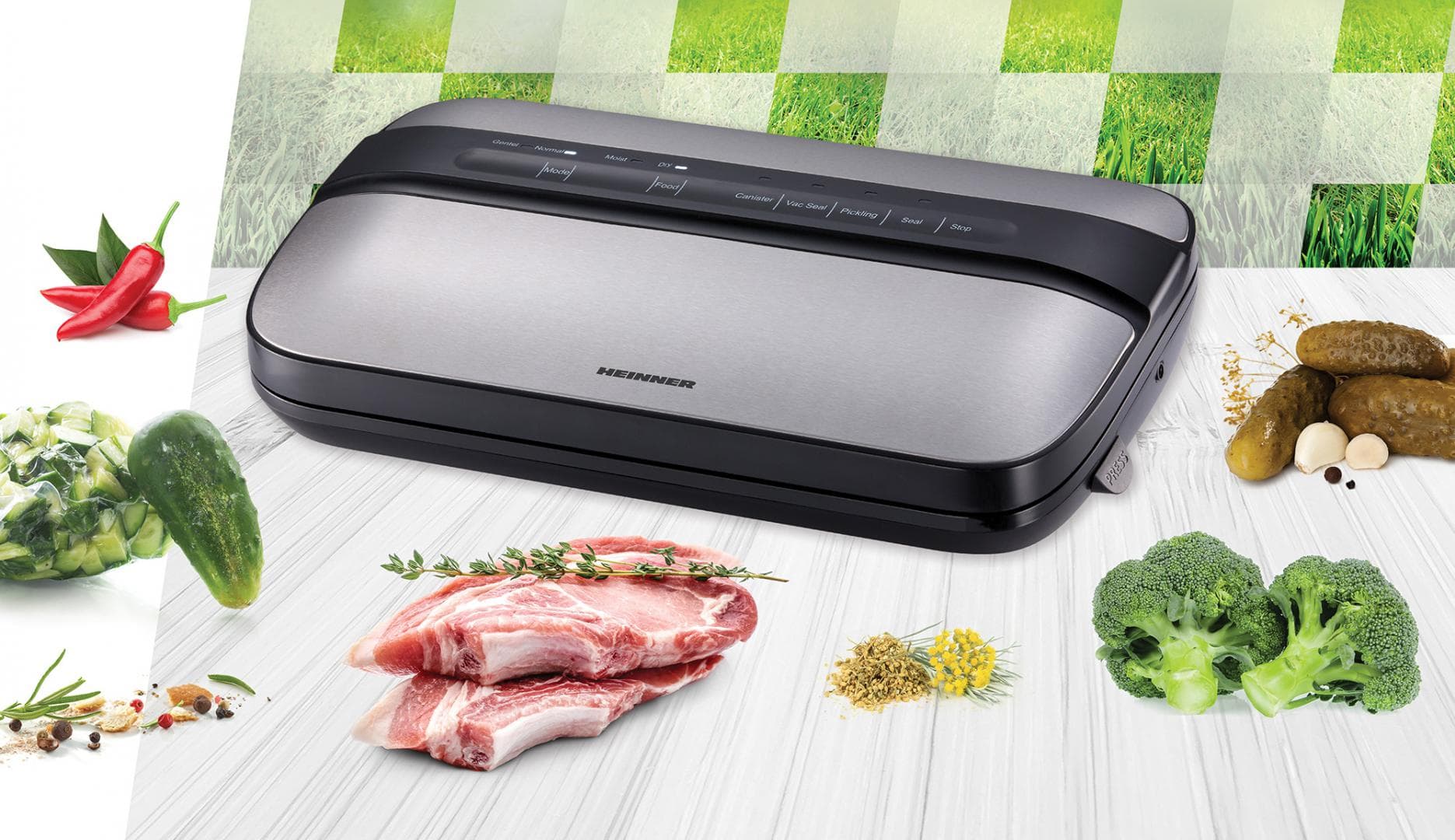 APARAT DE VIDAT HEINNER HAV-EDC120SS — miniatură