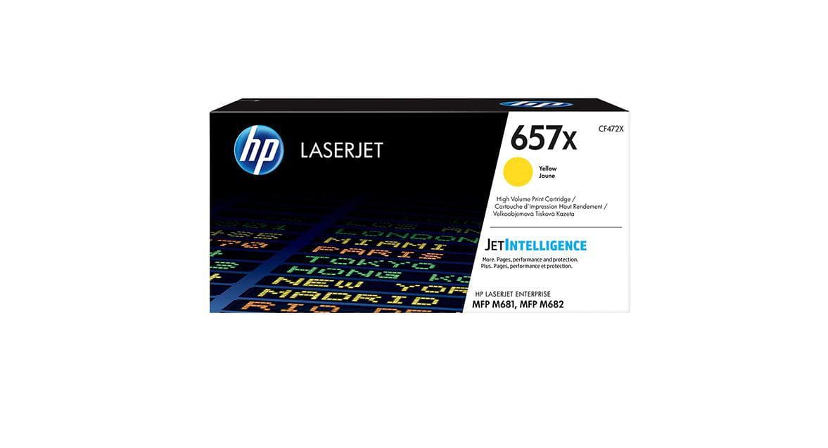 Toner HP 657X, Yellow