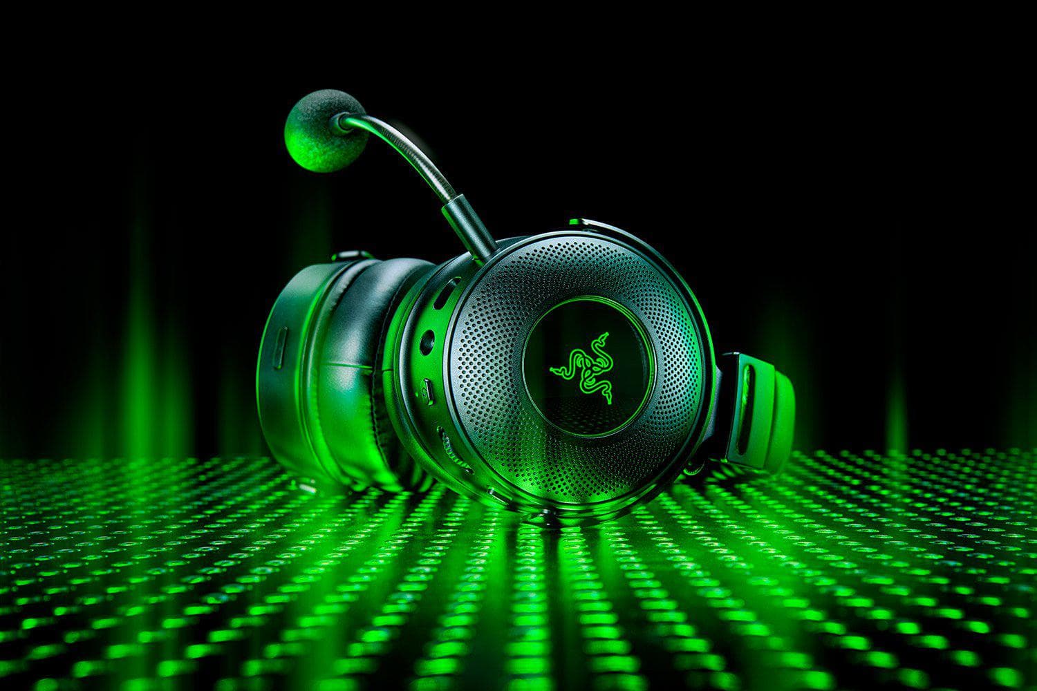 Casti Gaming Head-band Razer Kraken V3 Pro, Wireless/Wired, Negru — miniatură