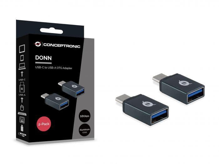 Docking station CONCEPTRONIC DONN03G, USB Type-C, Negru