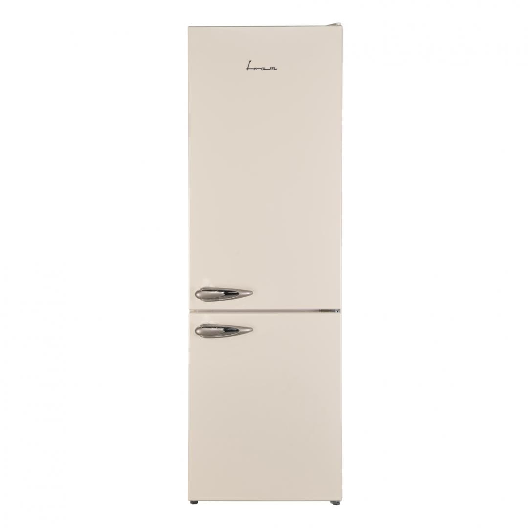 Combina frigorifica FRAM FC-VRL268BGF+, 268 l, Clasa: F, Crem