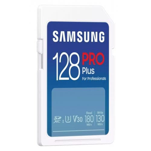 Card de Memorie SDXC Samsung, PRO Plus, 128GB, MB-SD256S/EU, Clasa U1, V10, pana la 120MB/S — miniatură
