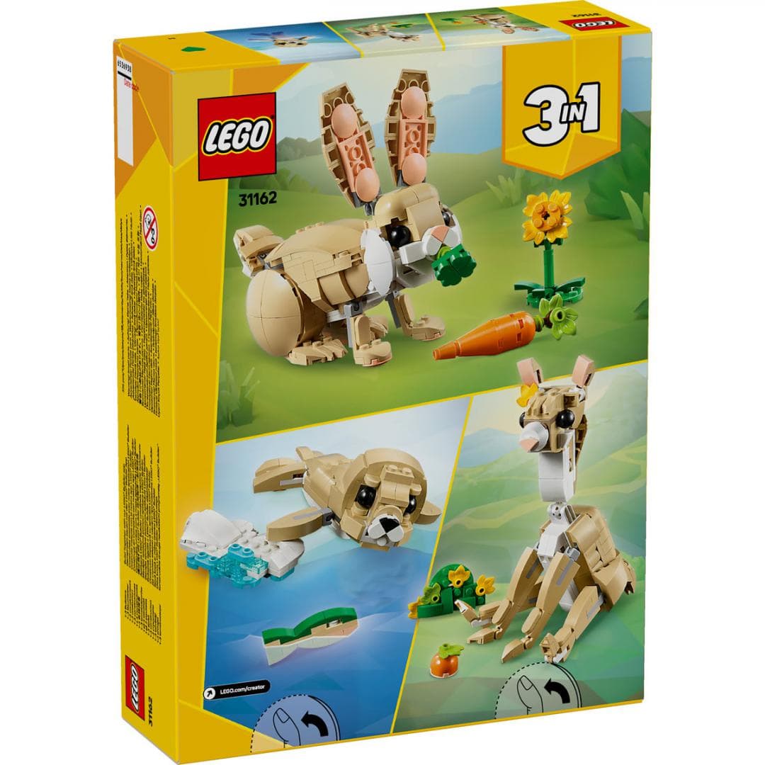 IEPURAS DRAGALAS 3IN1, LEGO 31162 — miniatură