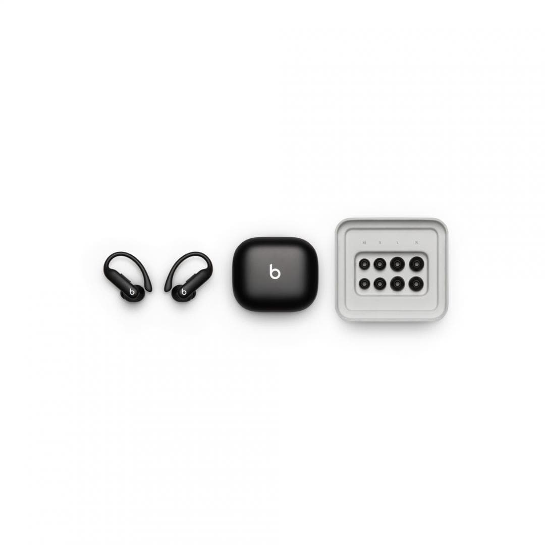Powerbeats Fit - Wireless Noise-Cancelling Workout Earbuds with Ultimate Secure Fit - Jet Black — miniatură