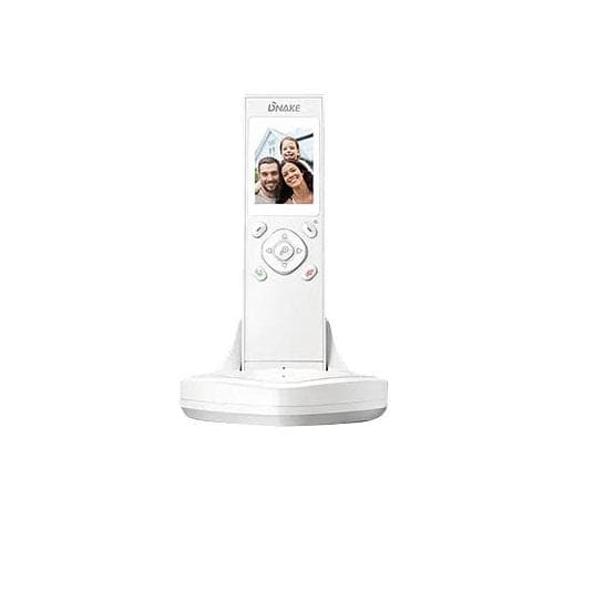 Sonerie Wireless Dnake Kit sonerie DC200+ post interior DM30; DC200:Camera 0.3MP cu 6 LED-uri pentru Night Vision; 1 buton sonerie, Alarma de sobotaj; Distanta Wireless 400M; Transmisie: 2.4GHz- 2.4835GHz;Alimentare: DC 12V or 2*Battery (C size); Post interior DM30: Ecran 2.4-inch TFT LCD