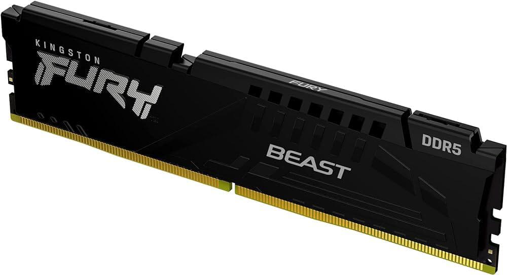 Memorie RAM Kingston FURY Beast, 16GB DDR5, 6400MHz, CL32
