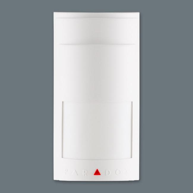 Detector mişcare digital anti mask, în infraroşu şi microundePARADOX;detecţie digitală duală cu microunde şi pir; LED-uri indicatoareceafişează tipul de mişcare; odată ce senzorul în infraroşu confirmă căunsemnal indeplineşte condiţiile pentru generarea unei alarme ,detectorulfoloseste semnalul