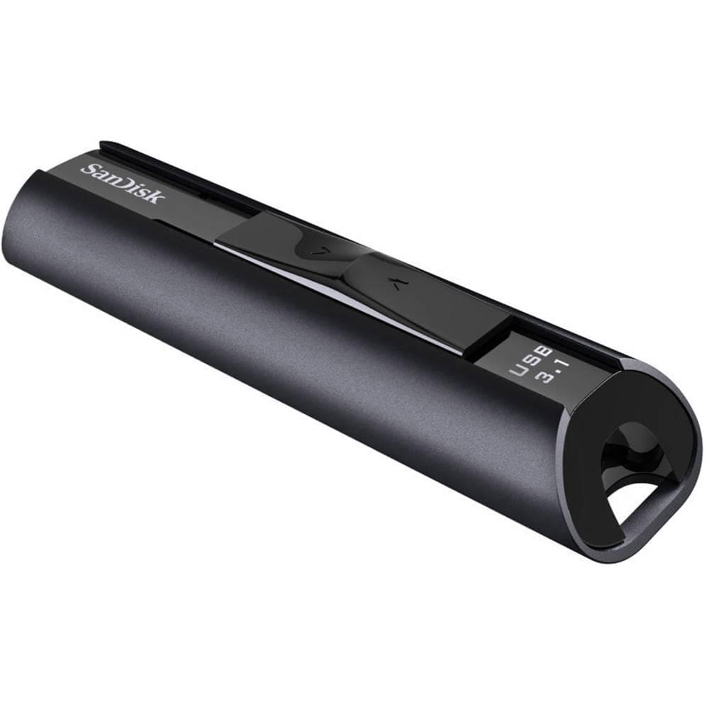 Memorie USB SanDisk Extreme Pro 128 GB, USB 3.1, Negru
