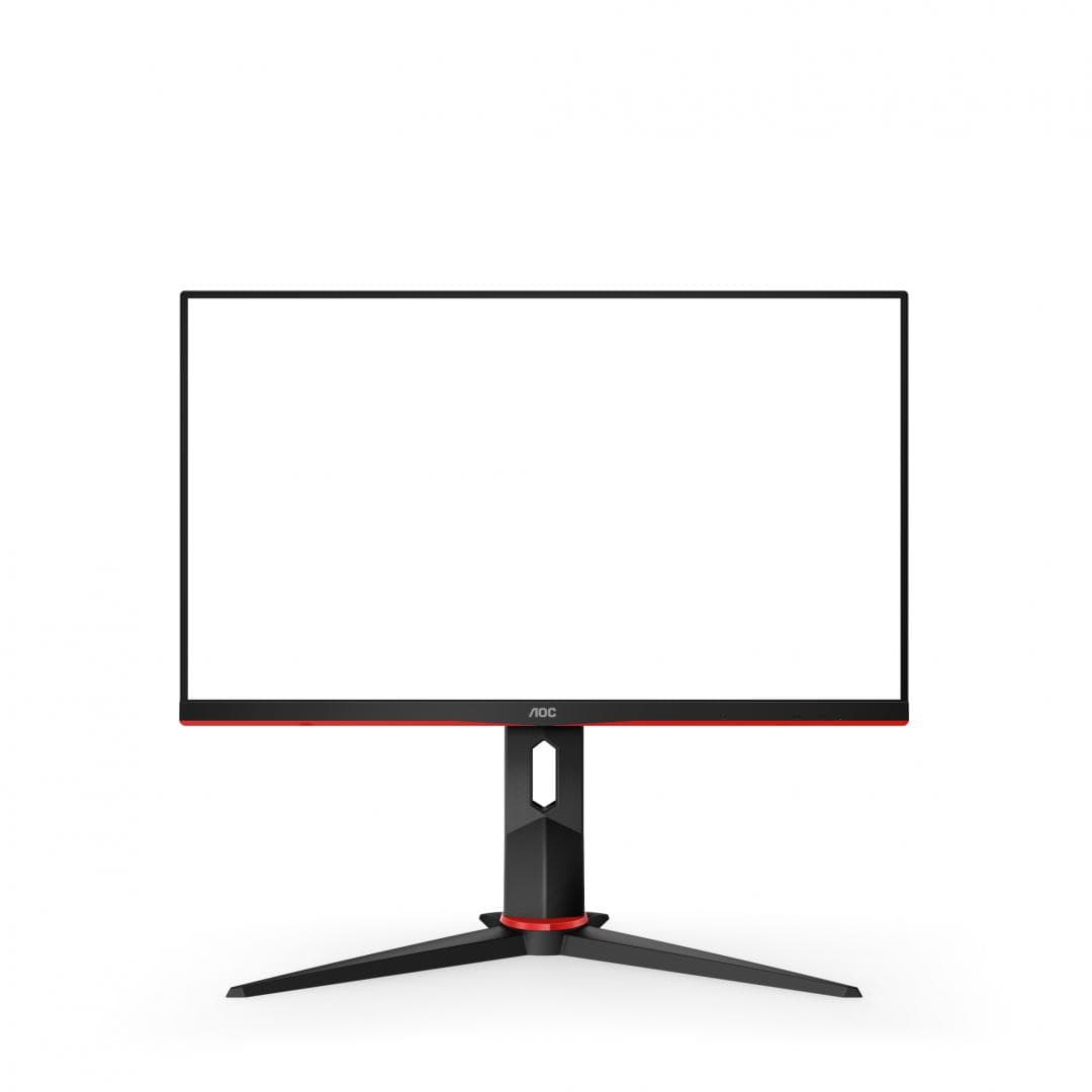 Monitor Consumer AOC Q24G2A/BK, 23.8", 2560 x 1440 pixeli, Black, Red