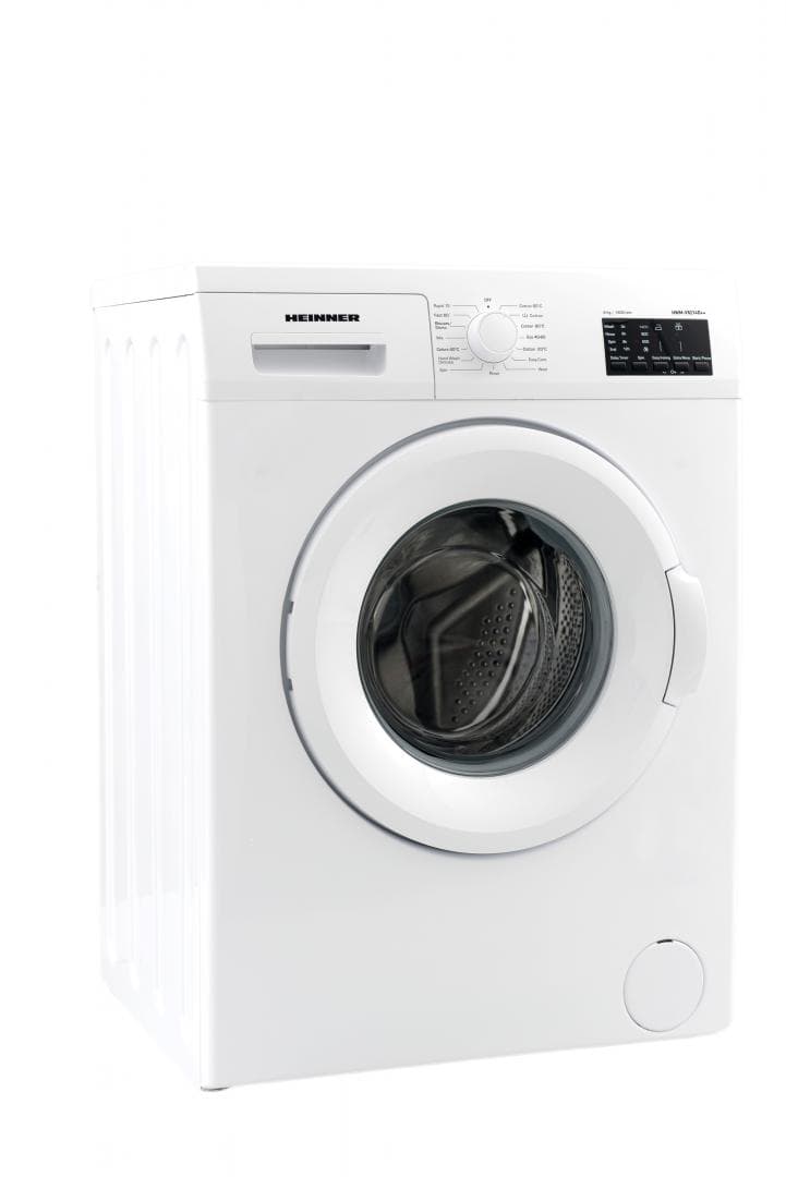 Masina de spalat rufe HEINNER HWM-V8214D++, 8 kg, 1400 rpm, Clasa: D, Alb