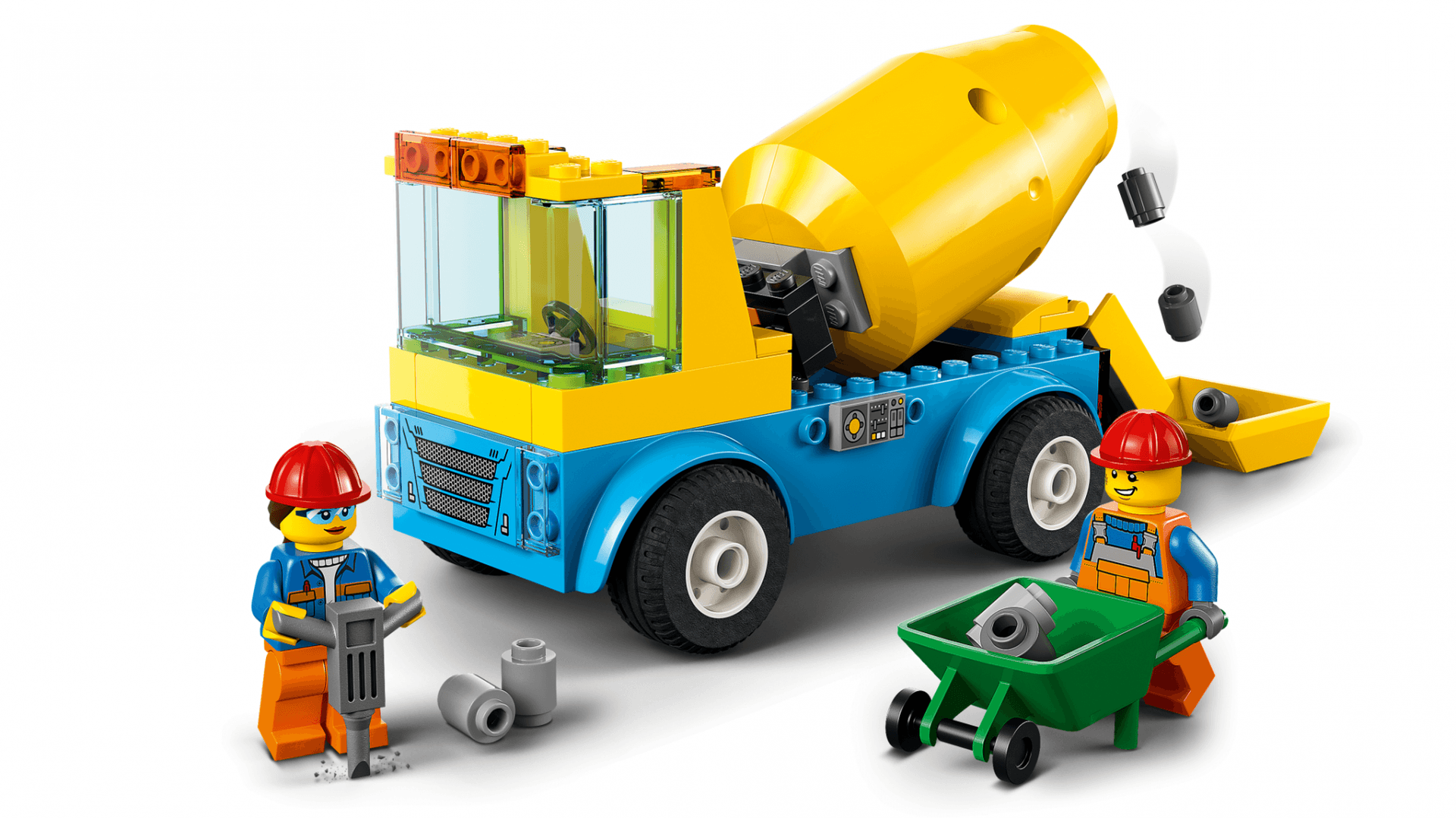 AUTOBETONIERA, LEGO 60325 — miniatură
