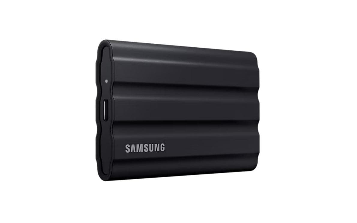 SSD Extern Samsung 2.5" 4TB T7 USB3.2 1050Mb/sec Shield Black — miniatură