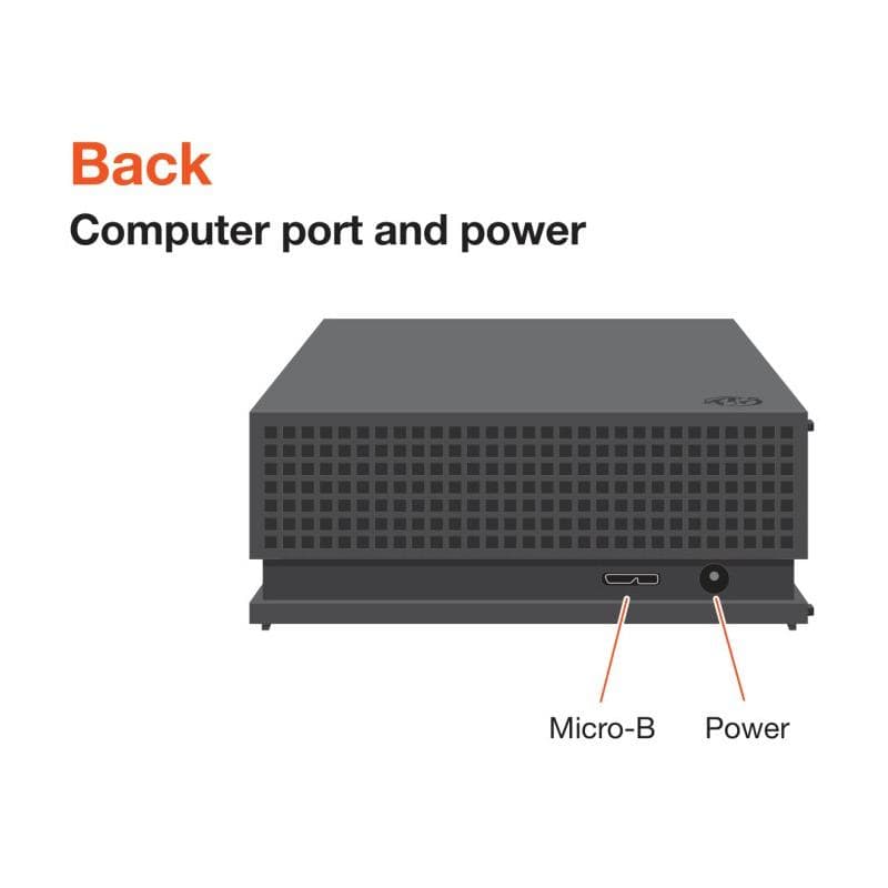 HDD Extern Seagate Firecuda Gaming, 8TB, Negru, USB 3.2 — miniatură