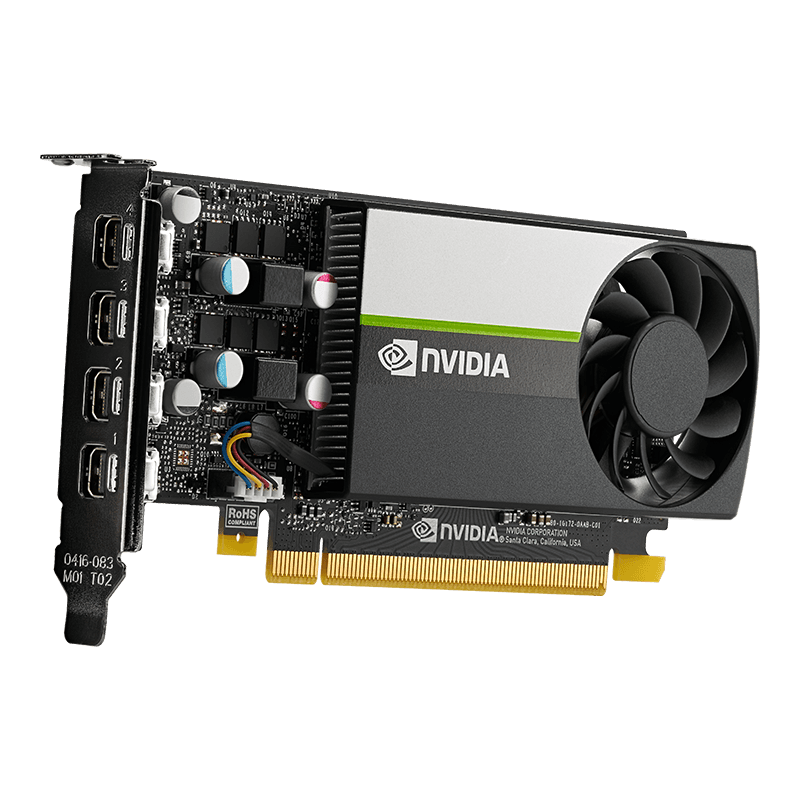 Placa video PNY T1000, 4GB GDDR6, PCI Express 3.0, 128-bit