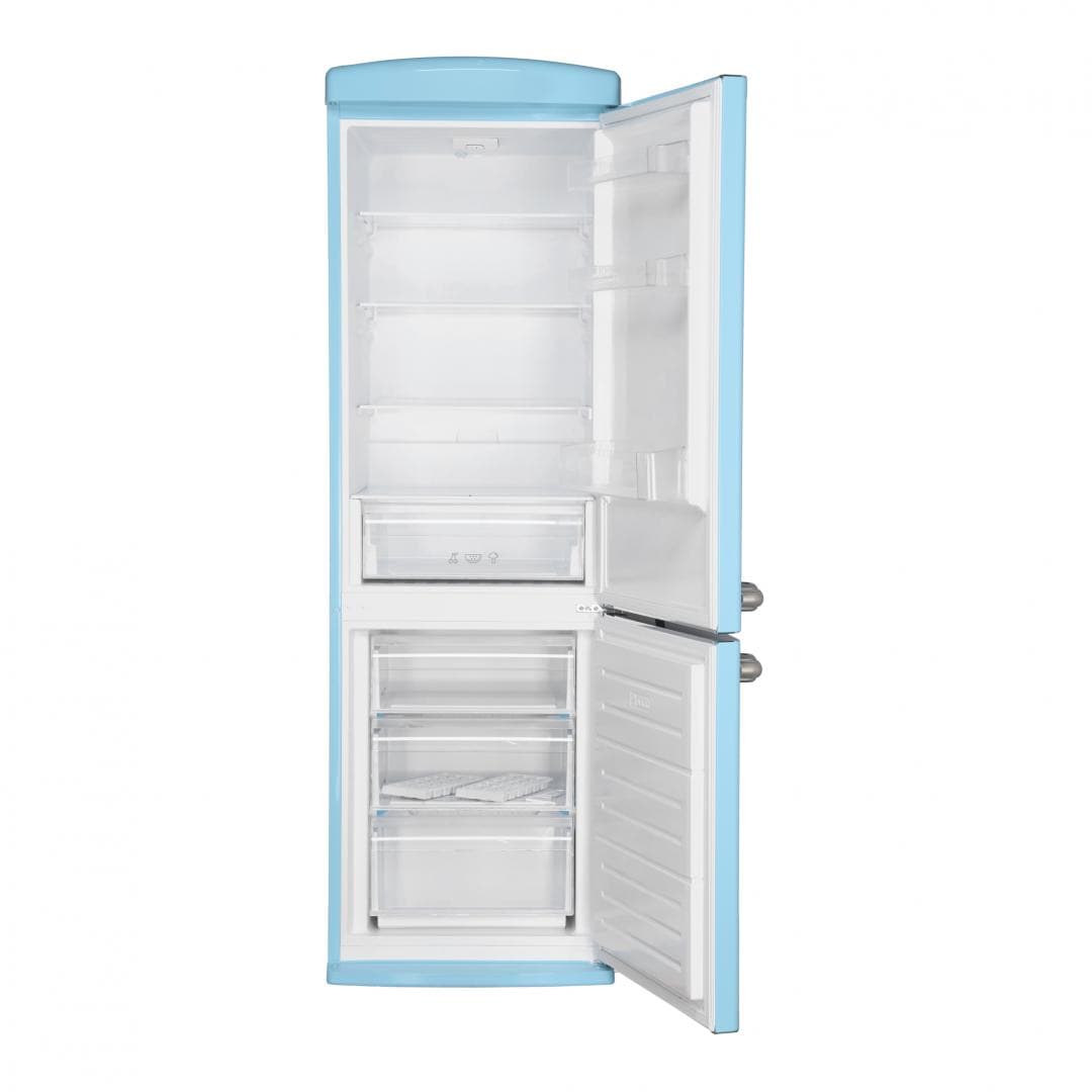 Combina frigorifica FRAM FC-VRR340BLF+, 340 l, Clasa: F, Bleu — miniatură