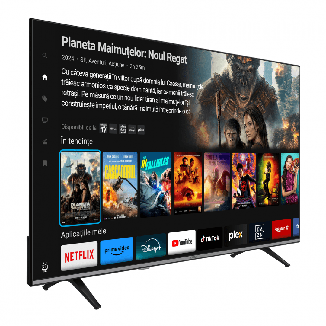 LED TV HORIZON SMART 65HL7560U/D, 65" D-LED, 4K Ultra HD, DVB-S2/T2/C, CME 400Hz, TiVo, Contrast 5000:1, 350 cd/m2, 1x CI+, 3x HDMI (v2.0), 2x USB(v2.0), 1x Optic, 1x AUX, 1x LAN(RJ45), USB Player (AVI,MKV, H.265/HEVC, JPEG), HDR10, Dolby Vision + Dolby Atmos, DTS HD, Hotel TV Mode (Passive), VESA — miniatură