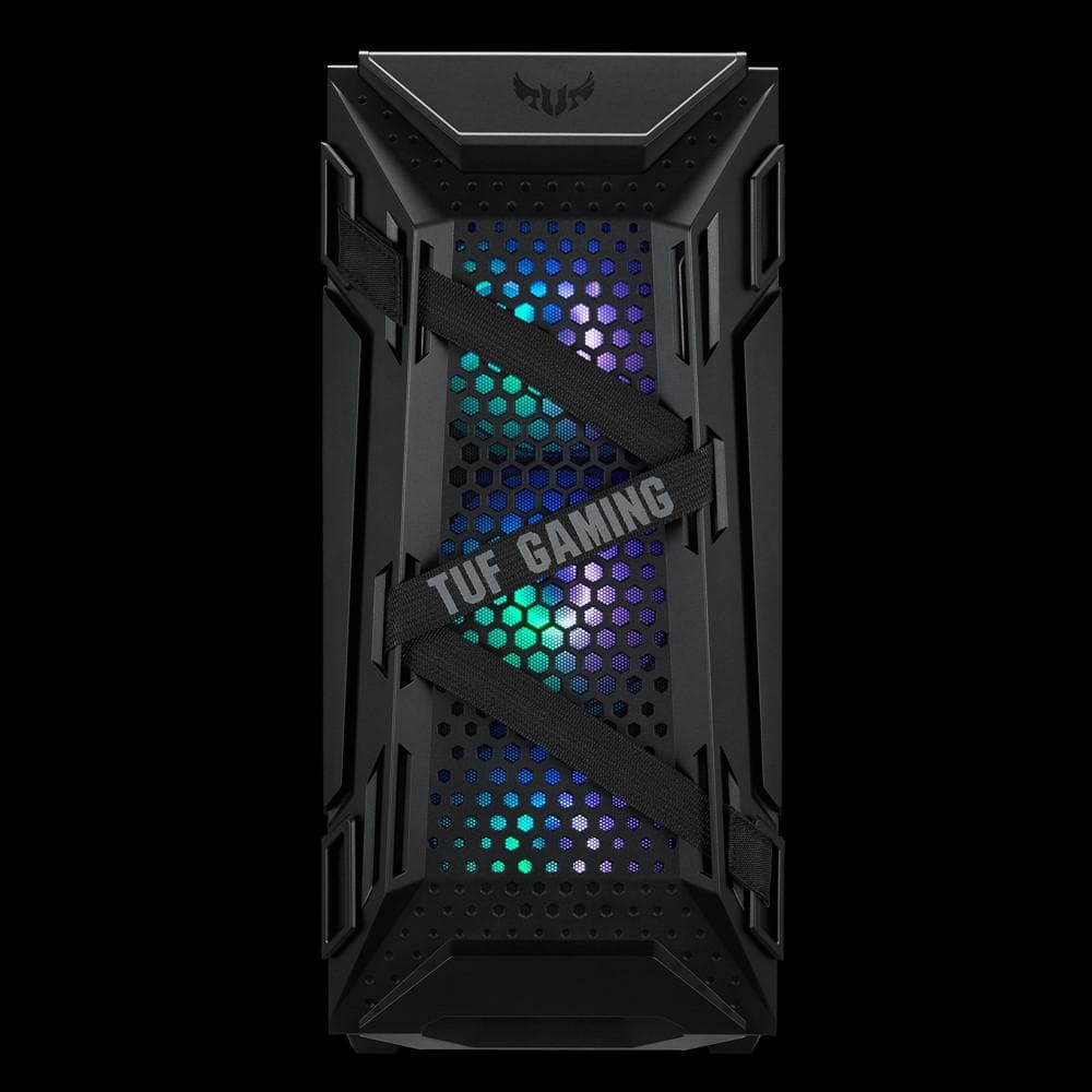 Carcasa ASUS TUF Gaming GT301, RGB, Mid Tower, Black — miniatură