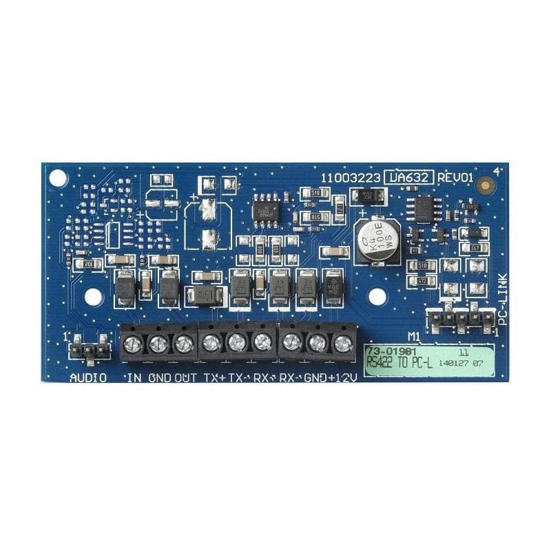 Modul extensie PC-LINK cu pana la 15m, DSC NEO-PCL cu sursa suplimentara HSM2300 permite comunicatia pana la 300 m – pe cablu UTP CAT5, compatibil cu 3G2080, TL2803G si TL280