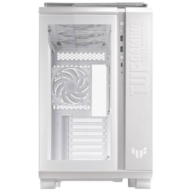 Carcasa ASUS TUF Gaming GT502 PLUS, RGB, Mid Tower, White — miniatură