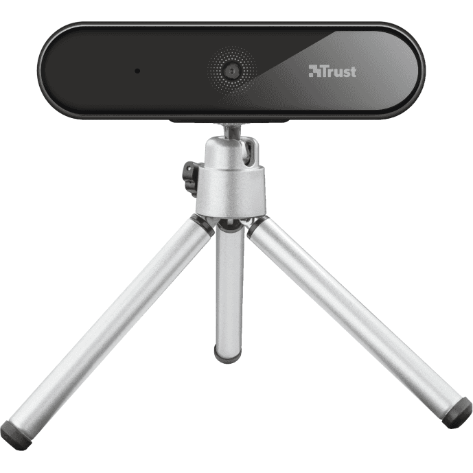 Camera Web Trust Tyro, rezolutie video Full HD, USB 2.0, Negru — miniatură